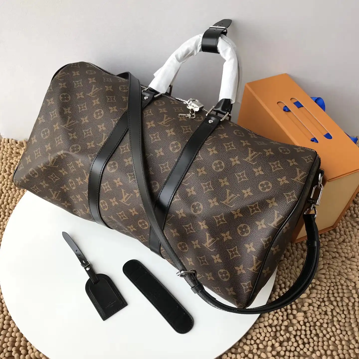 TO LOUIS VUITTON KEEPALL 55