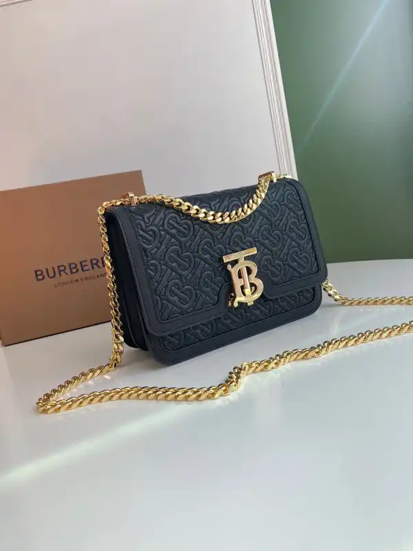 Frstbag ru BURBERRY Small Quilted Monogram Lambskin TB Bag