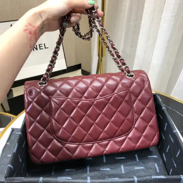 CHANEL FLAP BAG LAMBSKIN