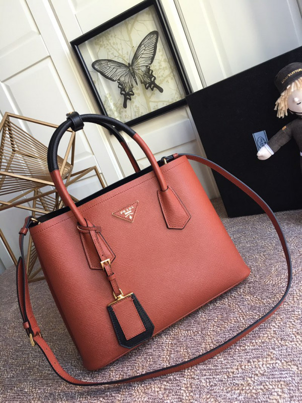 HOT SALE PRADA Double Bag