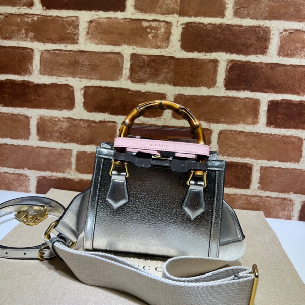 HOT SALE Gucci Diana mini tote bag