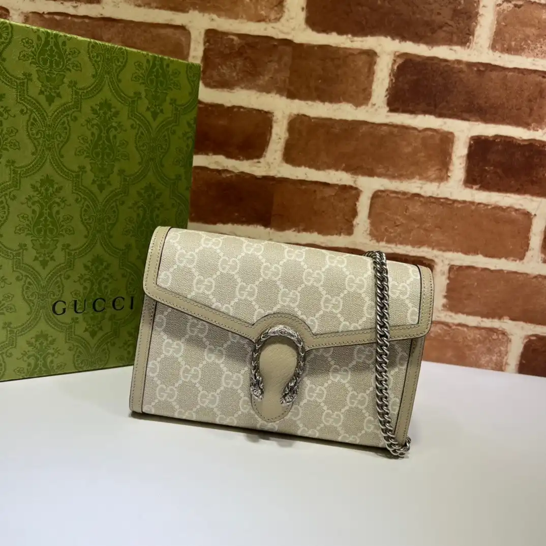 TO Gucci Dionysus mini leather chain bag