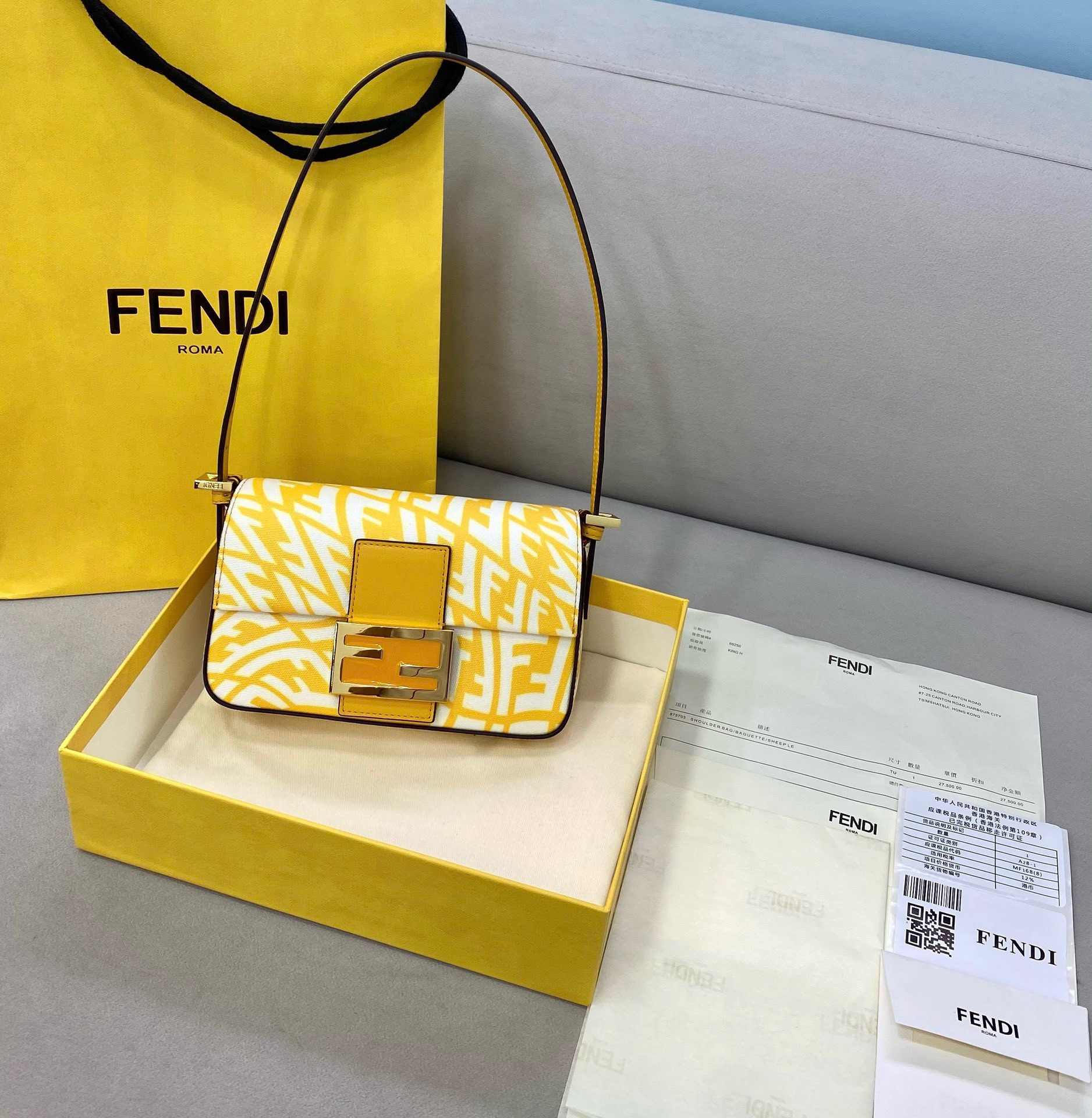 HOT SALE FENDI MINI BAGUETTE 1997