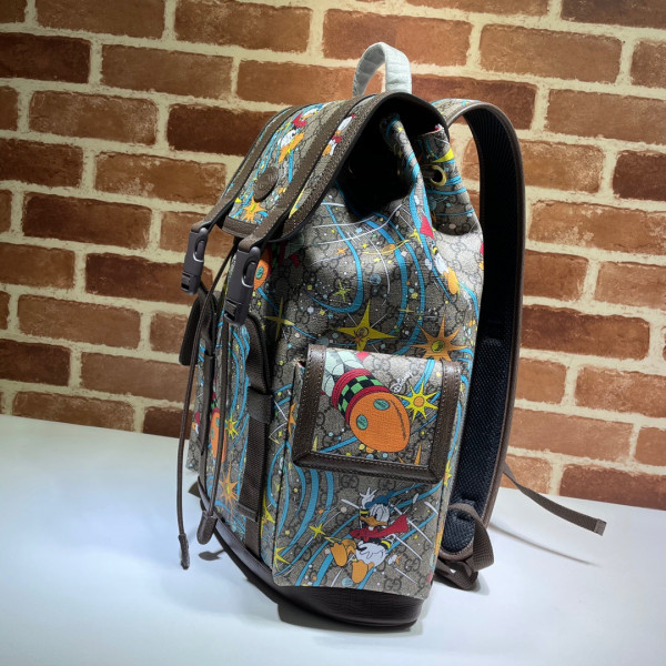 HOT SALE Disney x Gucci Donald Duck medium backpack