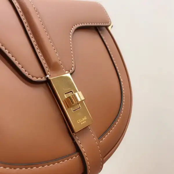 CELIN* SMALL BESACE 16 BAG IN SATINATED CALFSKIN