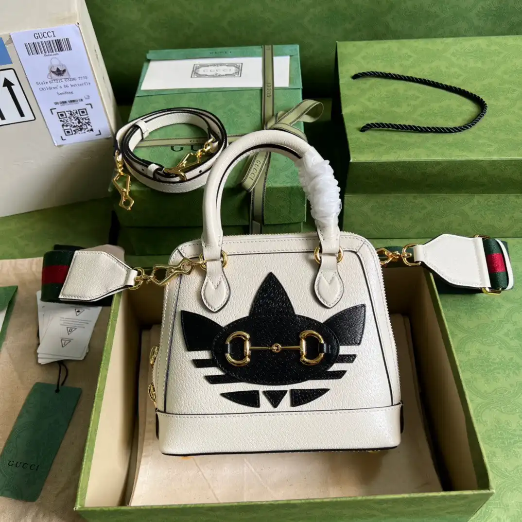 TO adidas x Gucci Horsebit 1955 mini bag