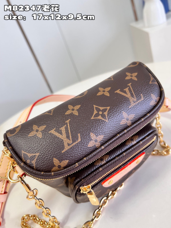 HOT SALE LOUIS VUITTON MINI BUMBAG-17-12-9.5CM