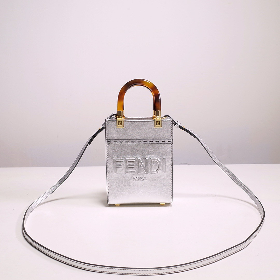 HOT SALE FENDI MINI SUNSHINE SHOPPER-13-18-6.5cm