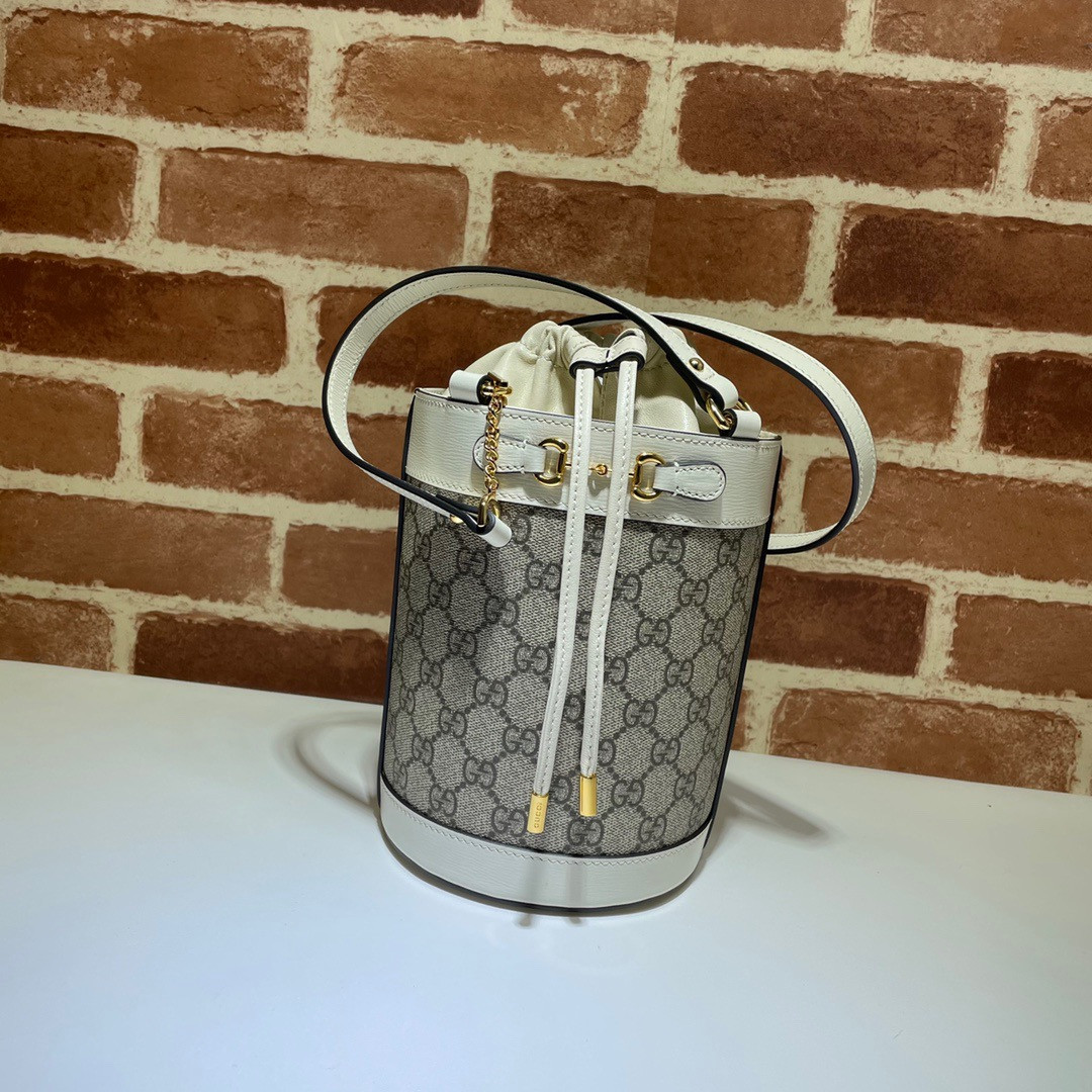 HOT SALE GUCCI Horsebit 1955 small bucket bag