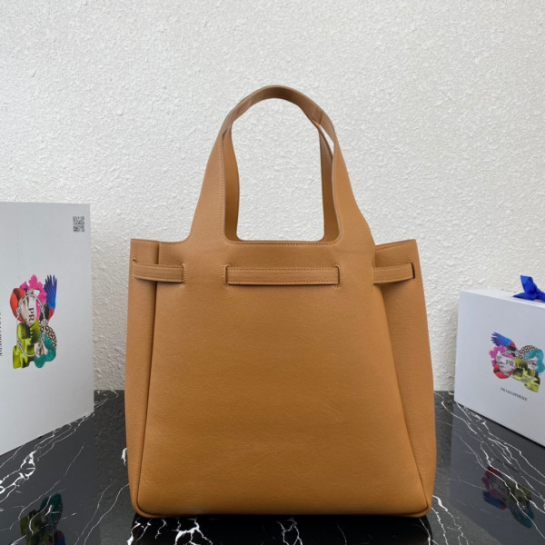 HOT SALE PRADA Leather tote