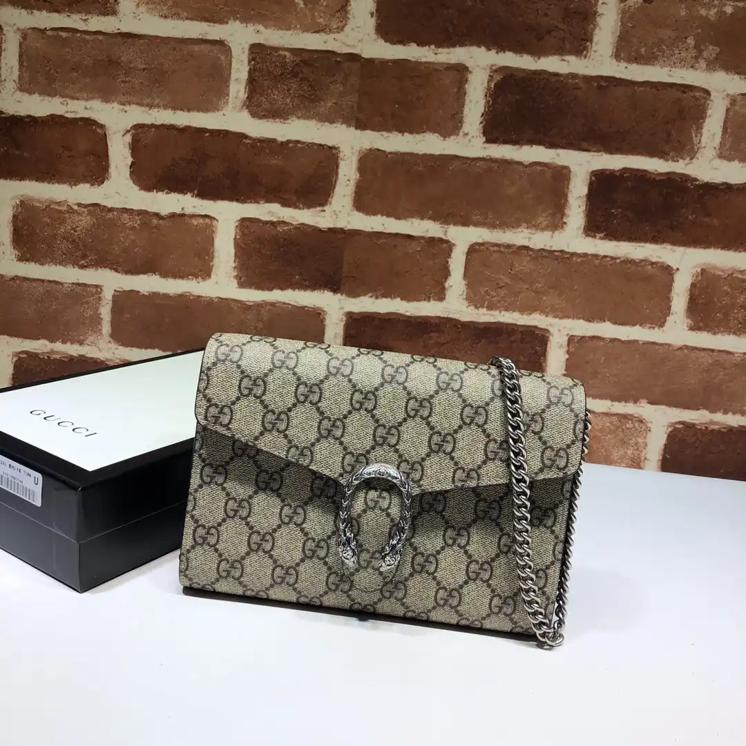 Gucci Dionysus mini leather chain bag