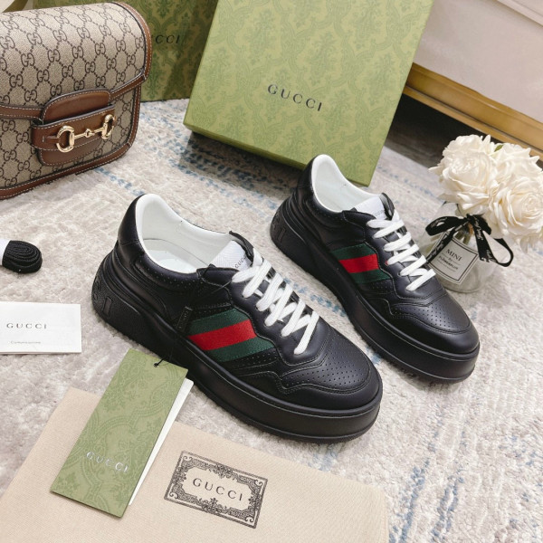 HOT SALE GUCCI GG embossed sneaker