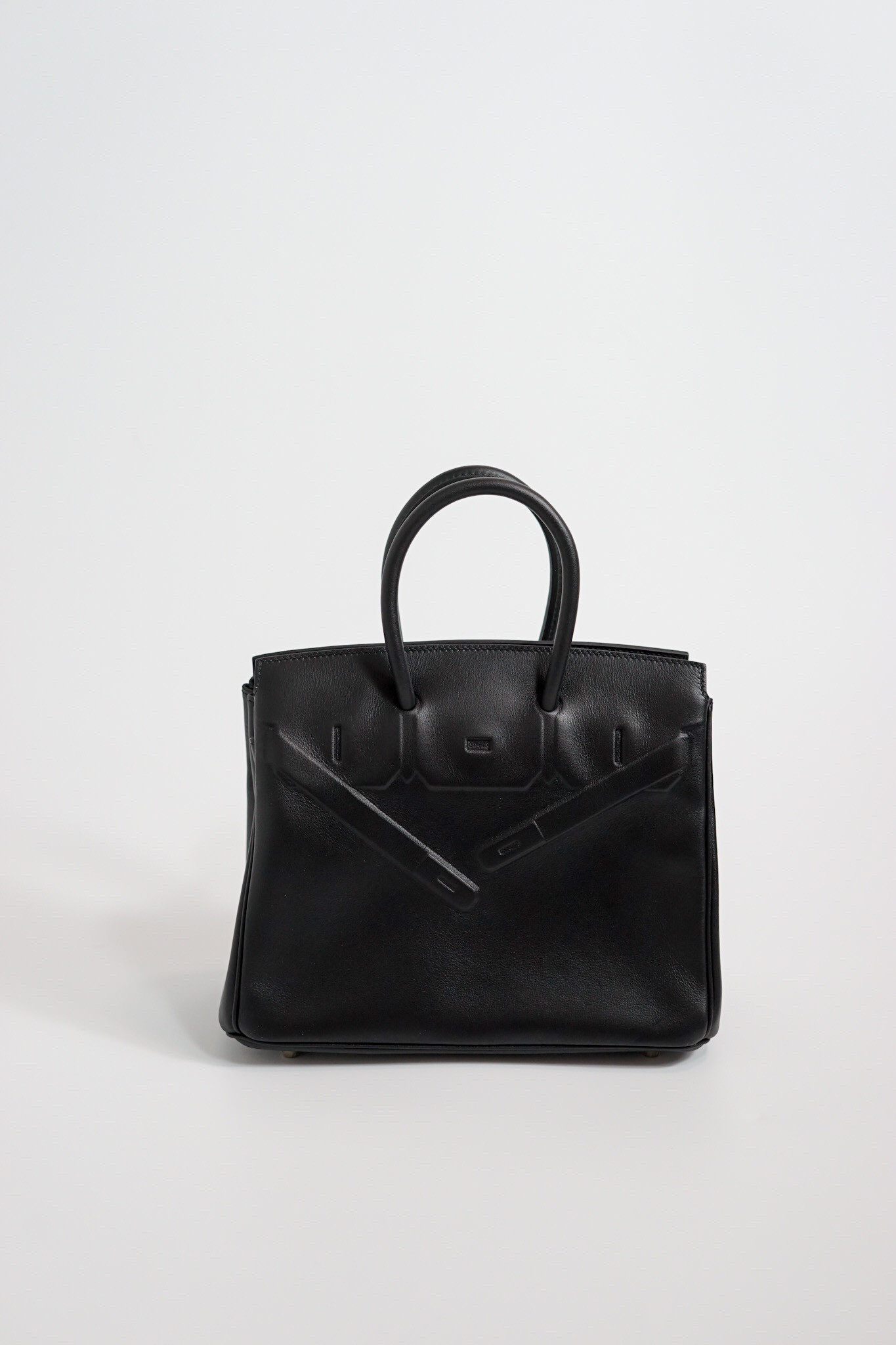 HOT SALE HERMES BIRKIN SHADOW 25CM HANDMADE