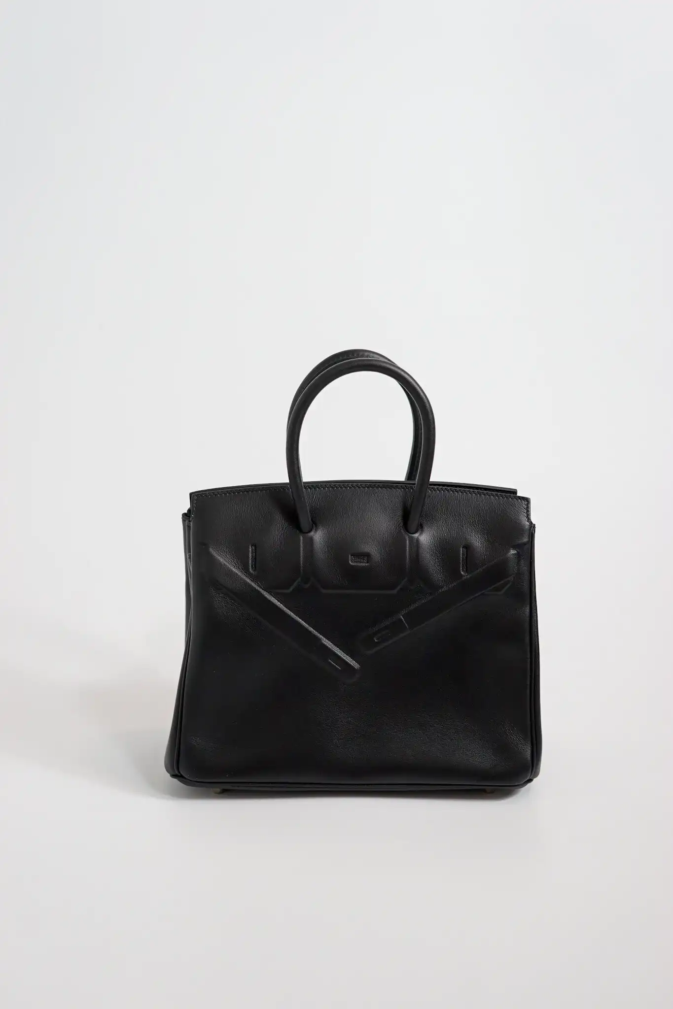 HERMES BIRKIN SHADOW 25CM HANDMADE