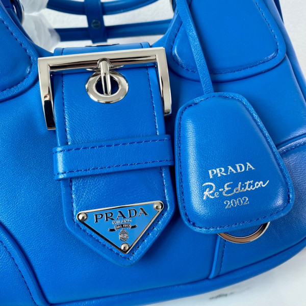 HOT SALE PRADA Moon padded nappa-leather bag