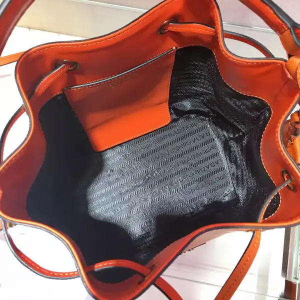 PRADA Saffiano Leather Bucket Bag