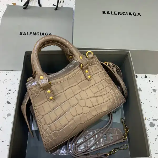 BALENCIAGA NEO CHANELASSIC MINI TOP HANDLE BAG