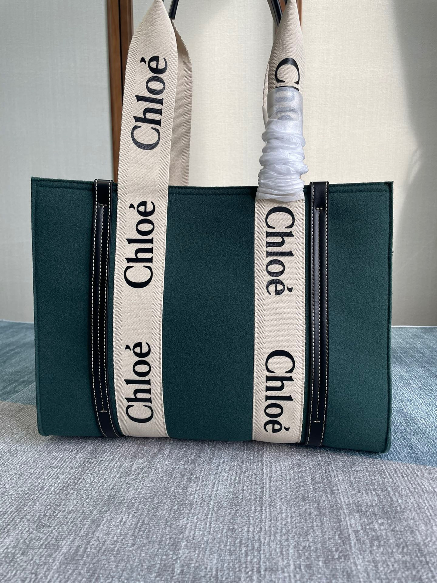 HOT SALE CHLOÉ MEDIUM WOODY TOTE BAG