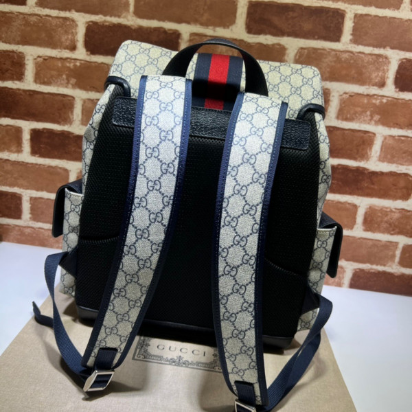 [FREE SHIPPING] Gucci Ophidia GG medium backpack