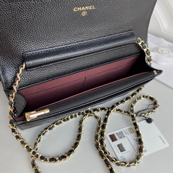 HOT SALE CL CHAIN WALLET CAVIAR NEW EDITION