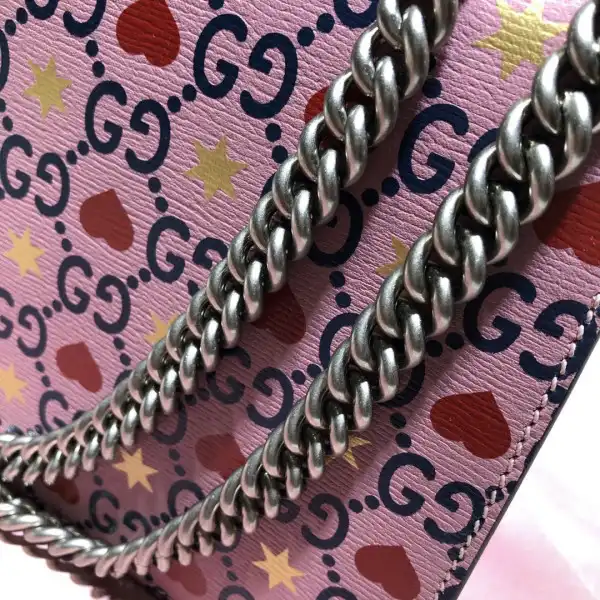 Affordable TO GUCCI 2020 Valentine's Day Limited Edition Dionysus small shoulder bag