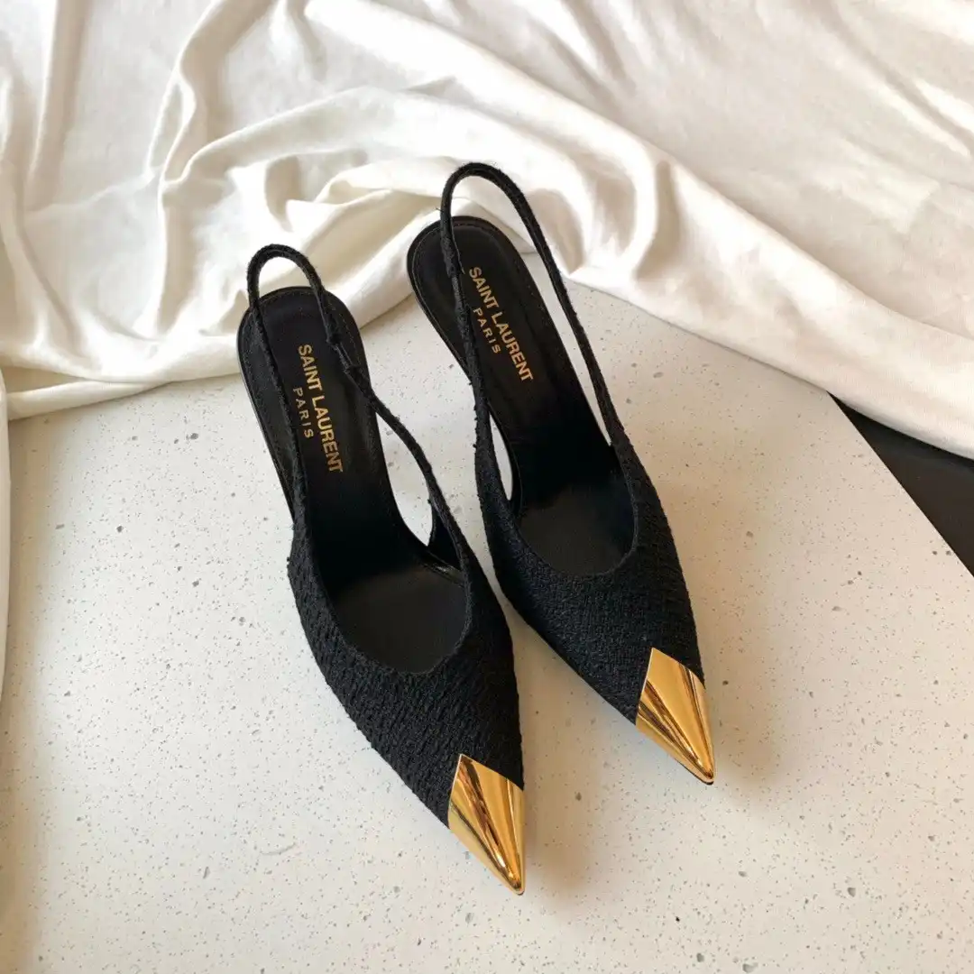 YSL VESPER SLINGBACK PUMPS