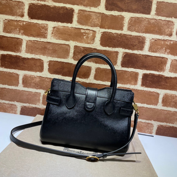 HOT SALE GUCCI Small top handle bag with Double G