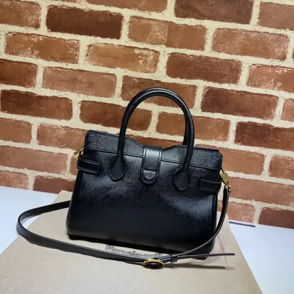 GUCCI Small top handle bag with Double G