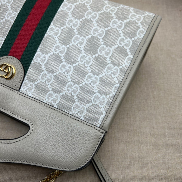 HOT SALE GUCCI Ophidia small tote with Web