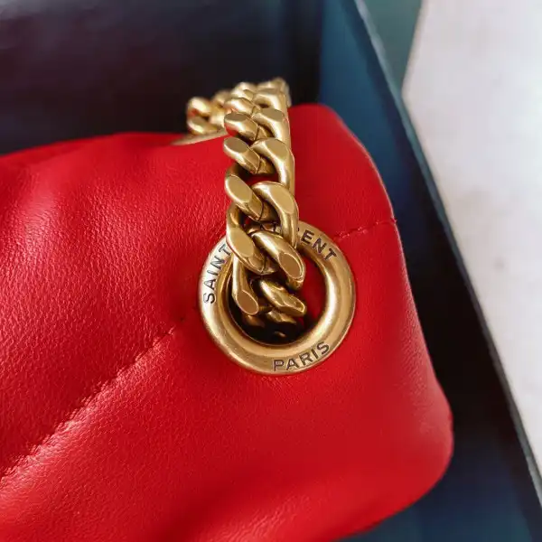 YSL PUFFER SMALL CHAIN BAG