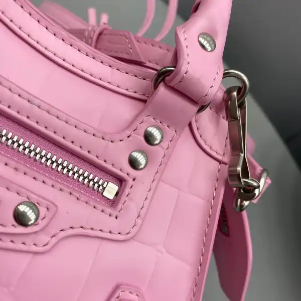 BALENCIAGA NEO CHANELASSIC NANO TOP HANDLE BAG