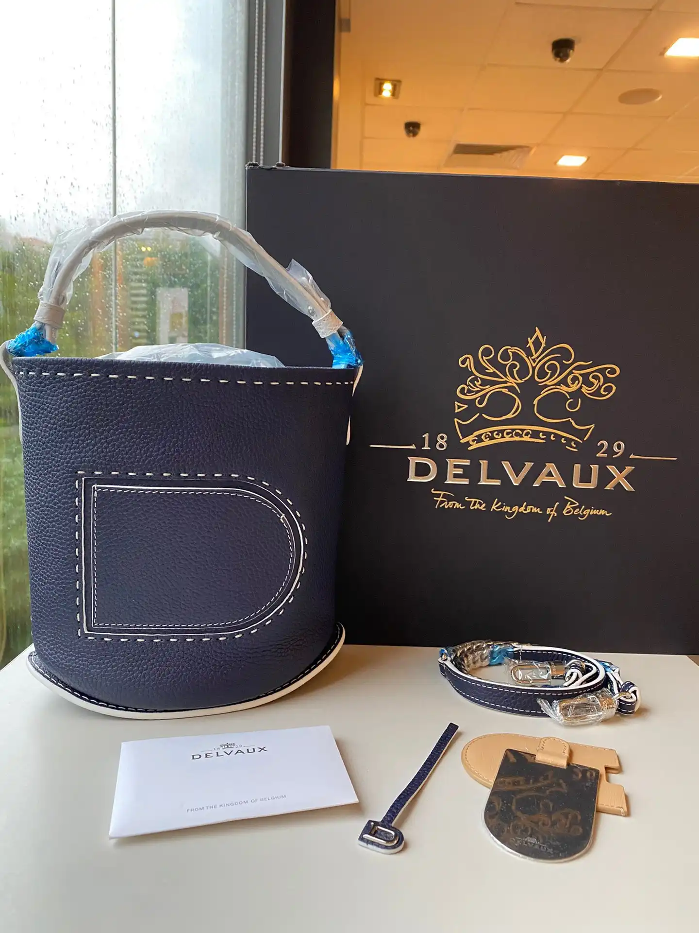 DELVAUX Pin Mini Bucket