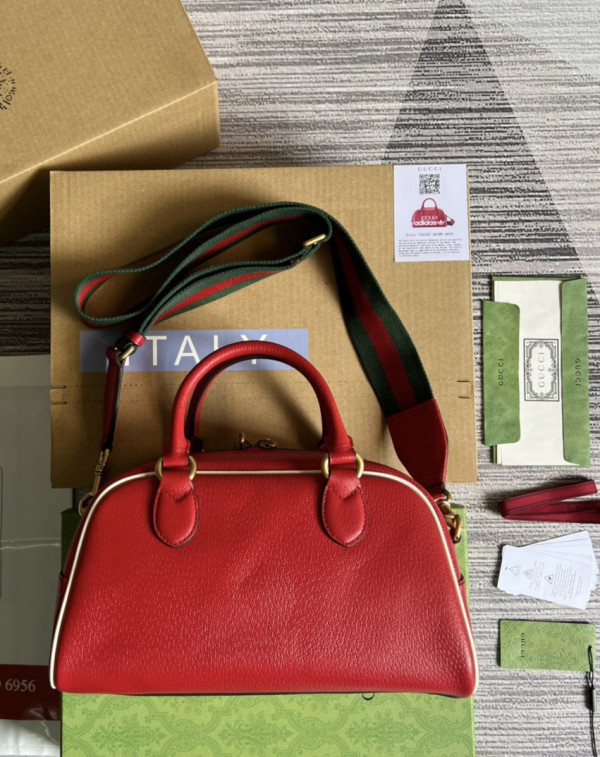 HOT SALE Adidas x Gucci mini duffle bag