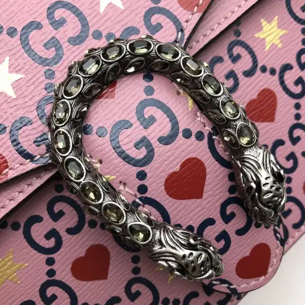 GUCCI Valentine's Day Limited Edition Dionysus GG mini bag