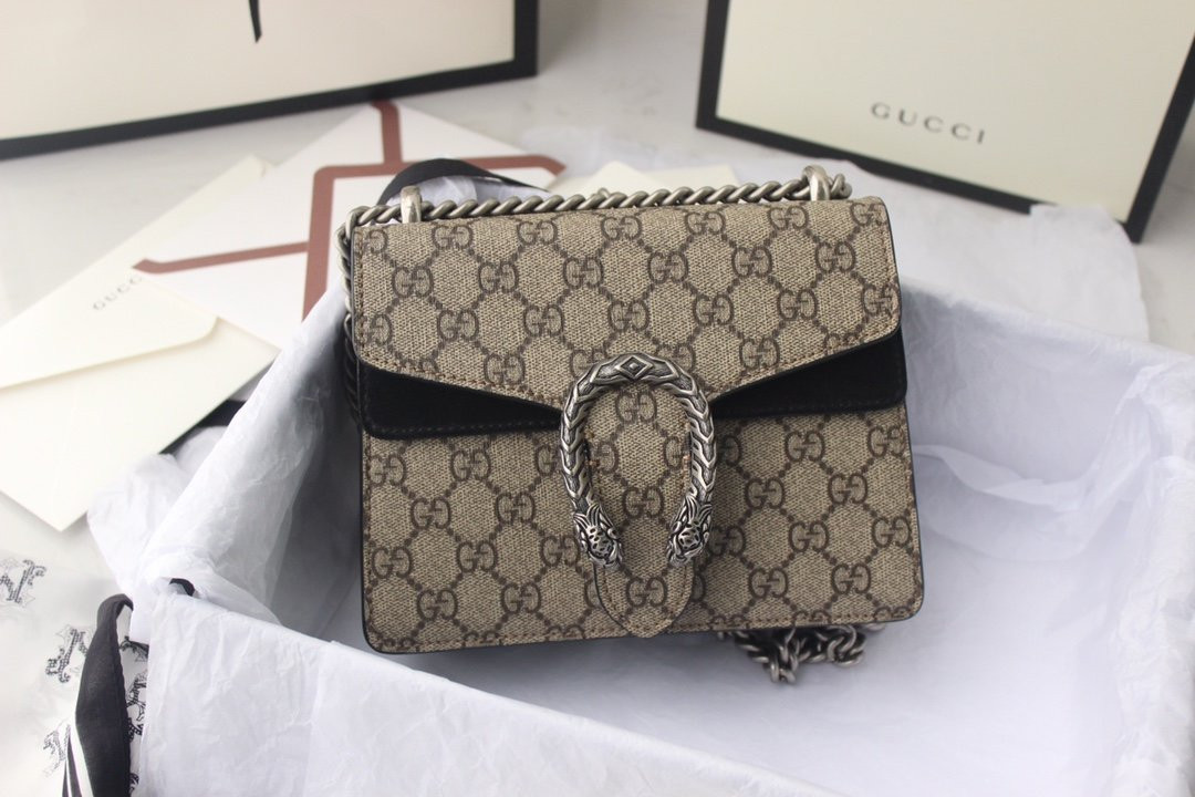 HOT SALE GUCCI Dionysus mini leather bag