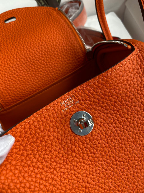 HOT SALE HERMES LINDY MINI HANDMADE