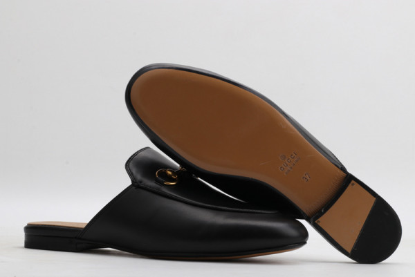 HOT SALE GUCCI Princetown leather slipper