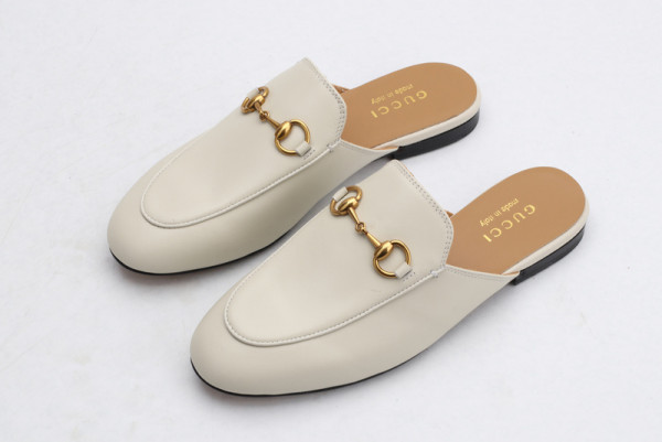 HOT SALE GUCCI Princetown leather slipper