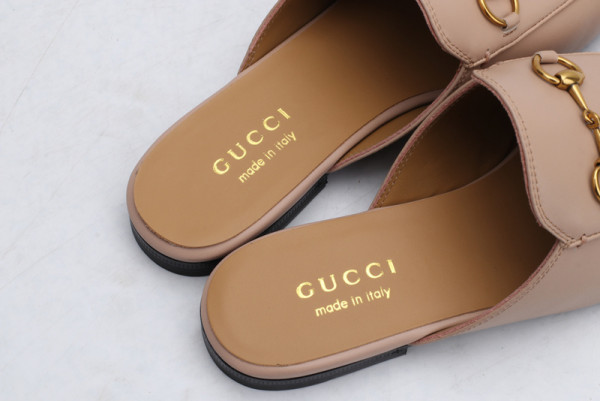 HOT SALE GUCCI Princetown leather slipper