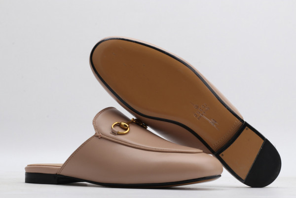 HOT SALE GUCCI Princetown leather slipper