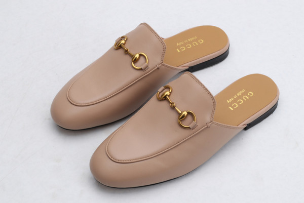 HOT SALE GUCCI Princetown leather slipper