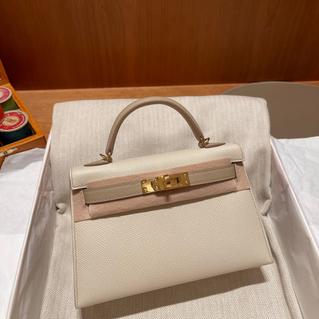 HOT SALE HERMES KELLY MINI II ALL HANDMADE