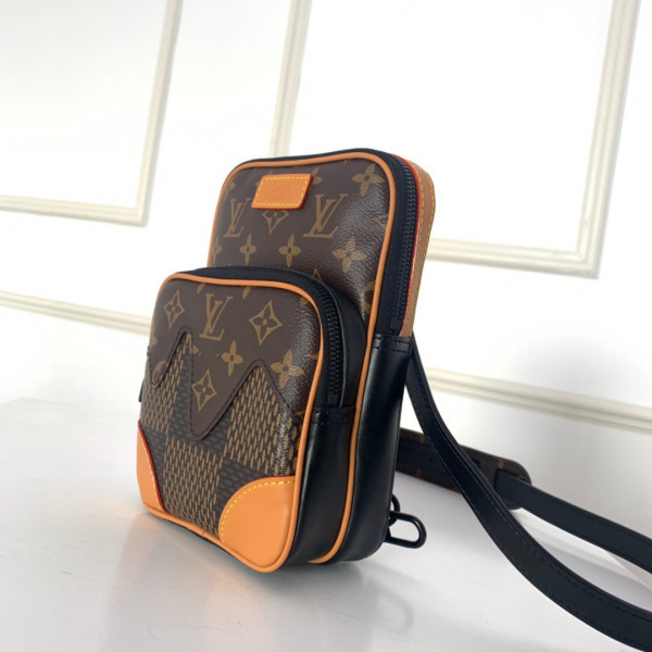 HOT SALE LOUIS VUITTON AMAZONE NIGO SLING BAG