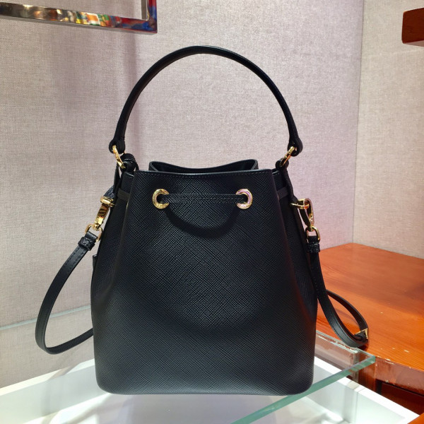 HOT SALE PRADA Saffiano Leather Bucket Bag