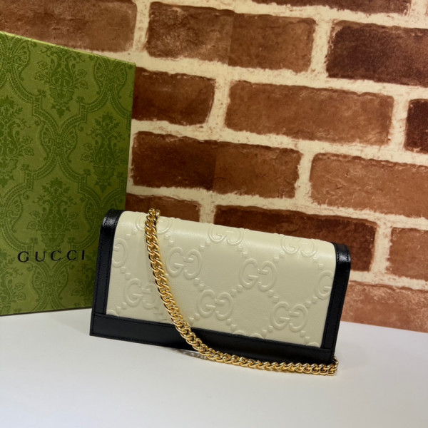 HOT SALE GUCCI GG wallet with chain