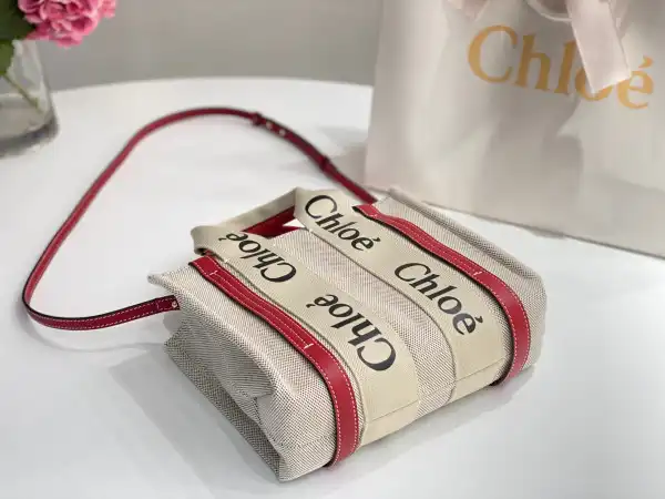 CHLOÉ small woody tote bag