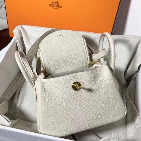 HOT SALE HERMES LINDY MINI HANDMADE