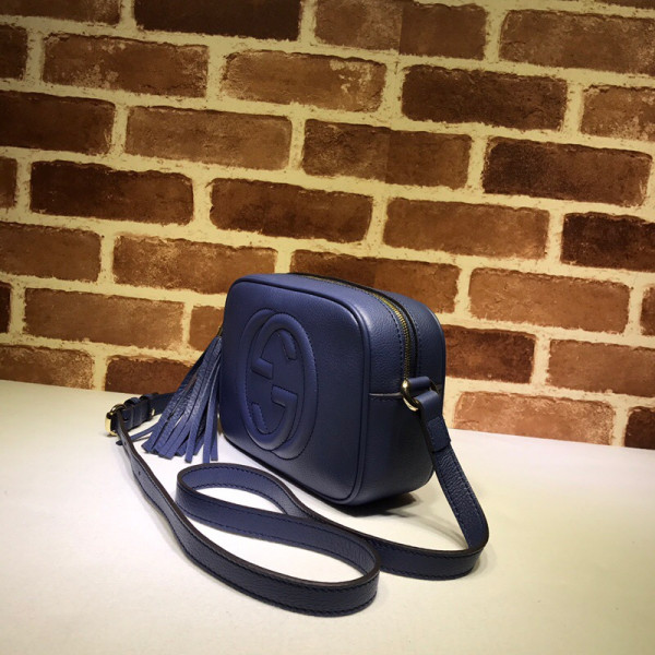 HOT SALE GUCCI Soho small leather disco bag