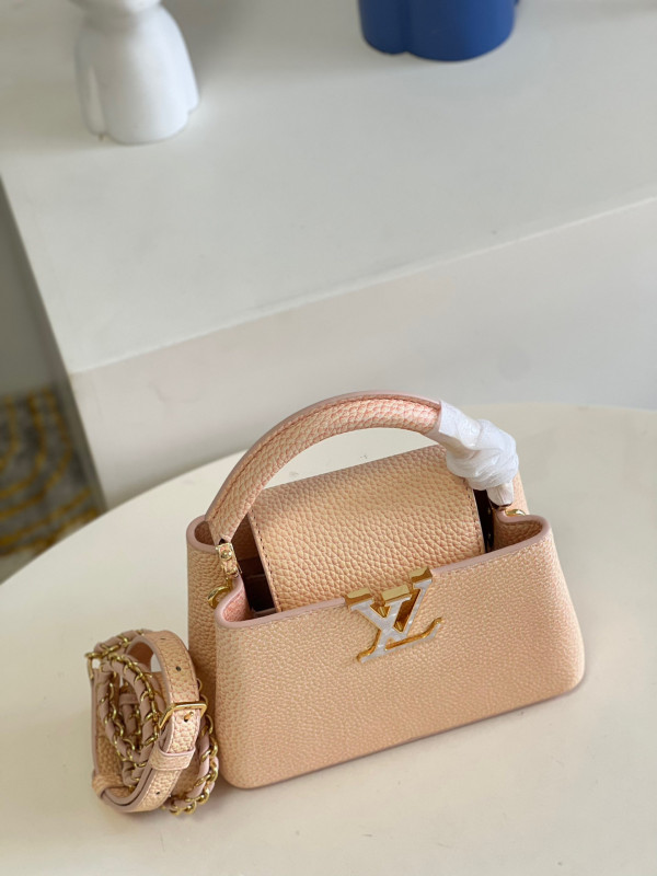 [FREE SHIPPING] LOUIS VUITTON CAPUCINES MINI