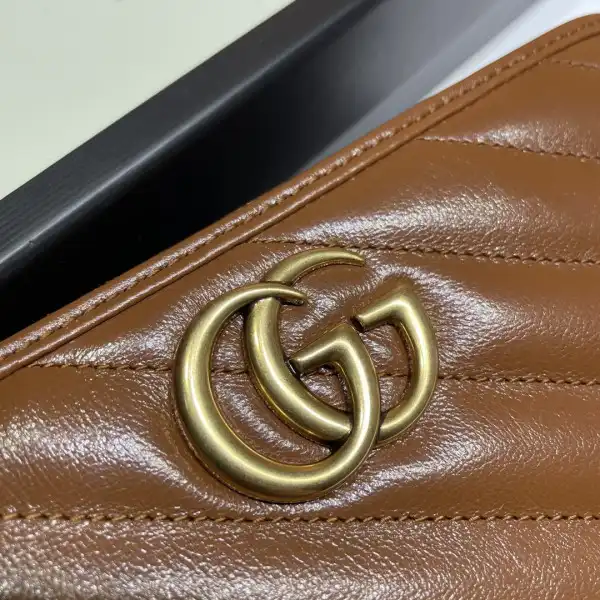 Cheap GUCCI GG Marmont zip around wallet